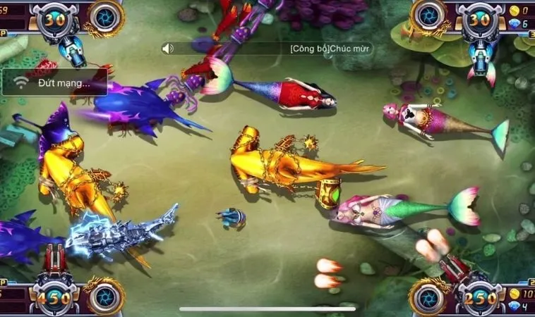 Giao diện chơi Bắn Cá Vua Hải Tặc tại BK8