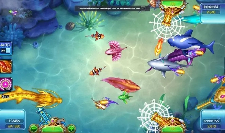 Bắn Cá Đại Dương tại BK8 thiết kế giao diện đẹp, sinh động