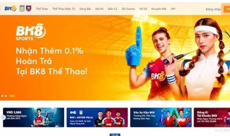 Nhiều khuyến mãi BK8 hấp dẫn tặng hội viên