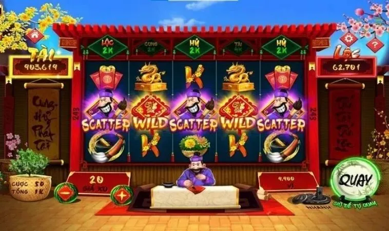 Các biểu tượng trong game nổ hũ Ông Đồ tại BK8